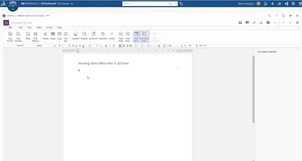 Preview file in 3DDrive