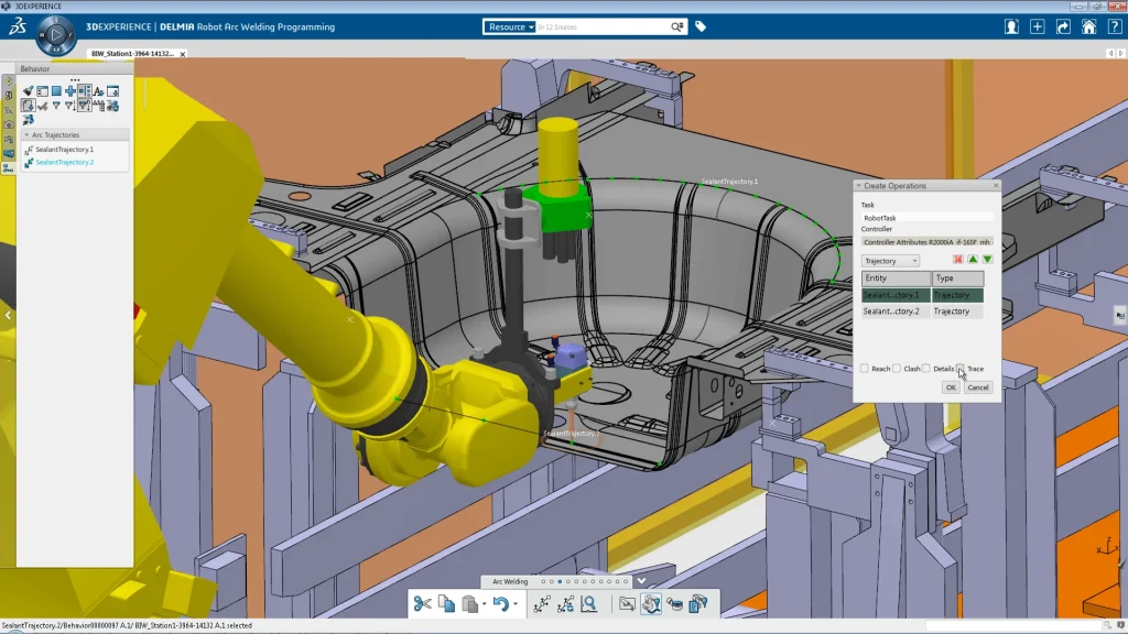 Fabrication robot programmer