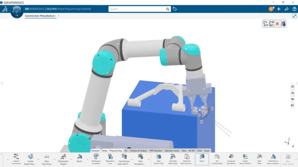 3DEXPERIENCE Robot Programmer Role
